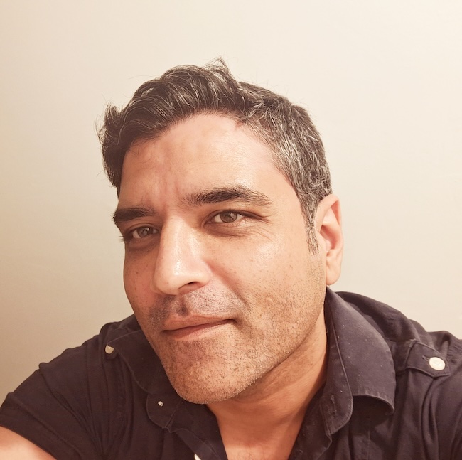 A portrait of Dr Umer Ijaz