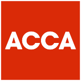 ACCA logo in red