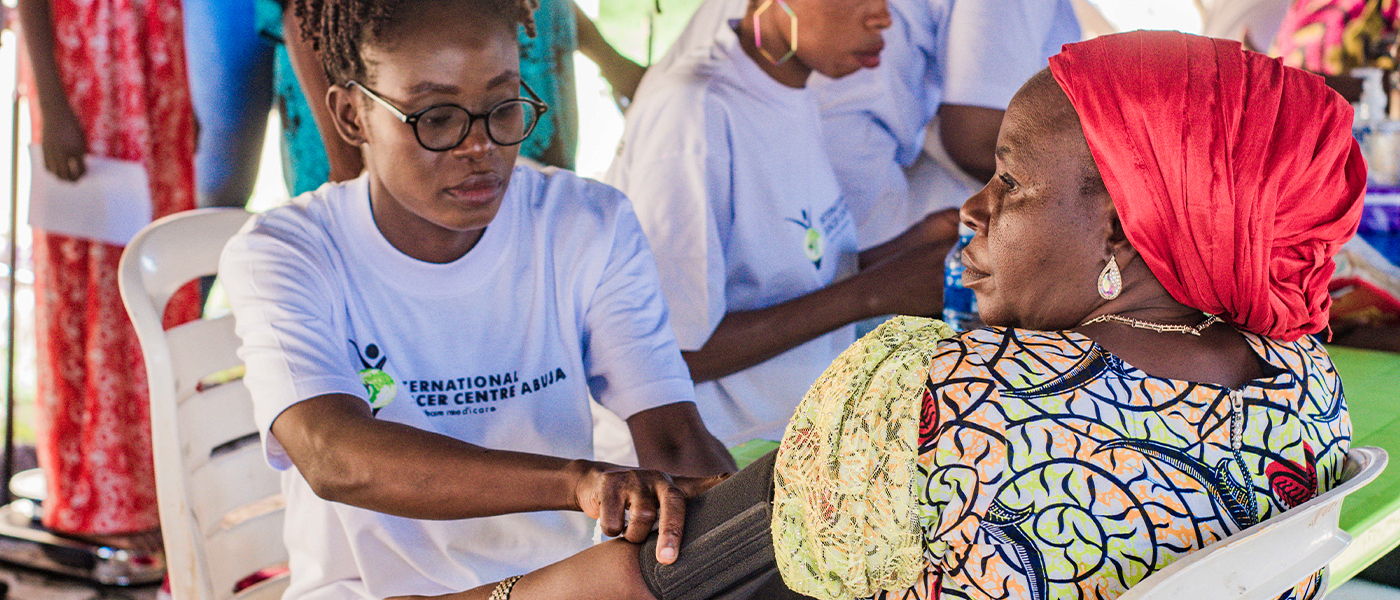 WCAA woman measuring blood-pressure
