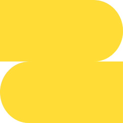 Yellow geometric shape