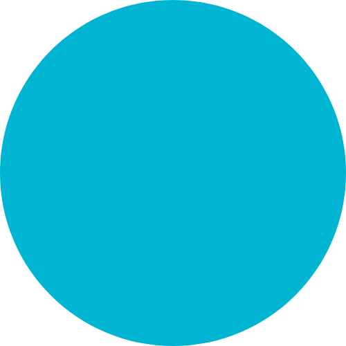 Blue geometric shape