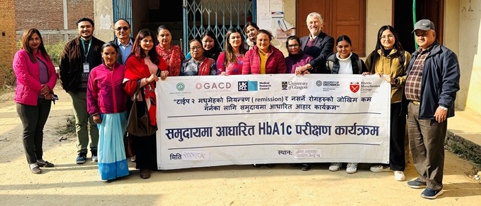 The CoDIAPREM project team in Nepal