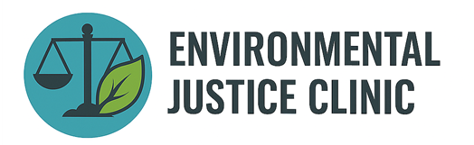 Logo for the U of G Environmental Justice Clinic