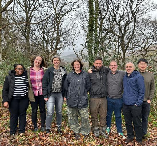 Members of the RESPECT Team at a gathering at Loch Lomond