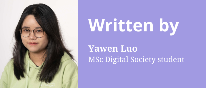 Written by image of student