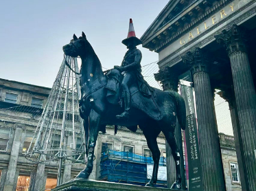 Equestrian statue of the Duke of Wellington, Glasgow