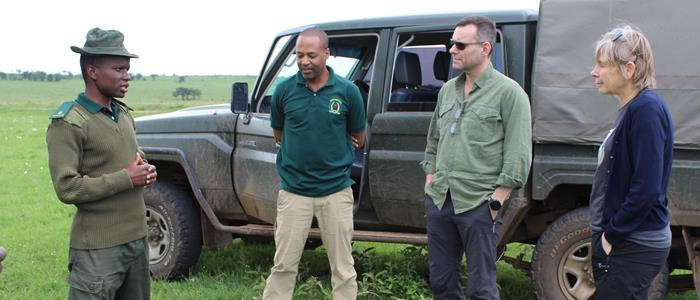 Chris Pearce visits partners in Tanzania