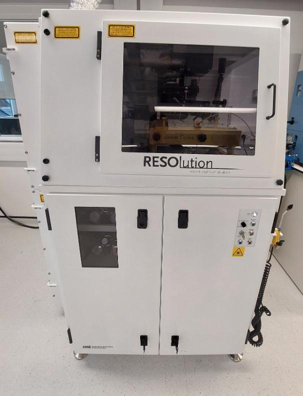 Resolution Laser Ablation