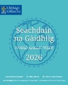 Poster for Gaelic Week 2026.