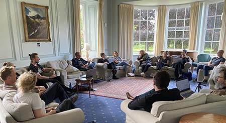 Participants at the Glenesk workshop