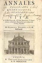 Annales Velleiani, Quintilianei, Statiani ... Ab Henrico Dodwello (Sp Coll P.D.L. 17) 
Title page with Presbytery ownership inscription. Links fto catalogue record
