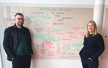 Project leaders at workshop