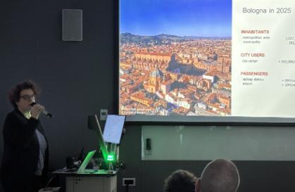 Academic giving a lecture