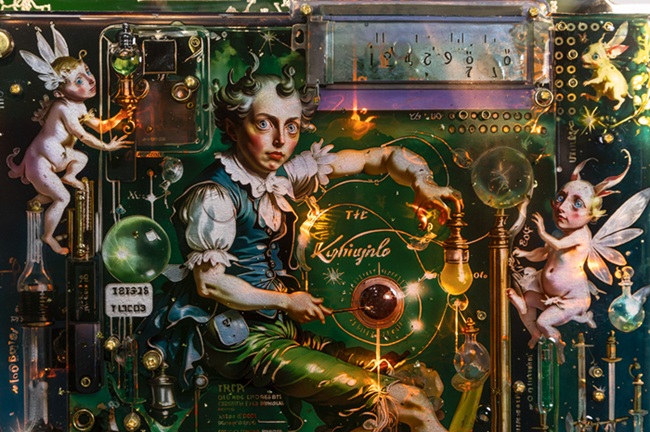 O! They greet you vs, 2025. © Rachel Maclean. Courtesy of the artist. Photo Eoin Carey O! They greet you vs, 2025. © Rachel Maclean. Courtesy of the artist. Photo Eoin Carey