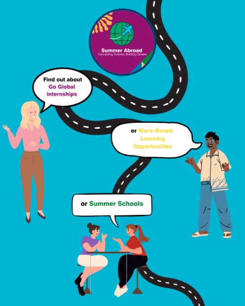 Students talking about their different experiences