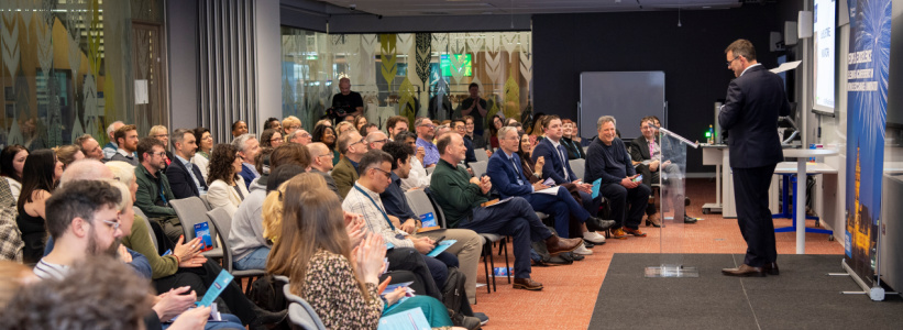 People in a seminar room