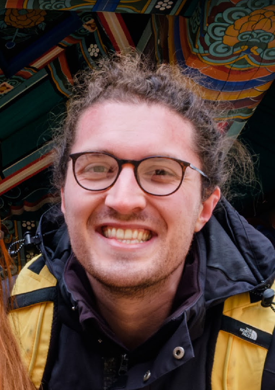A picture of Andrew smiling