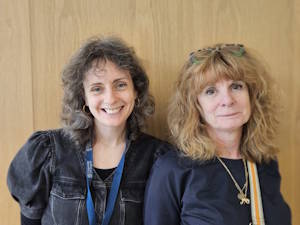 headshots of two women project officers