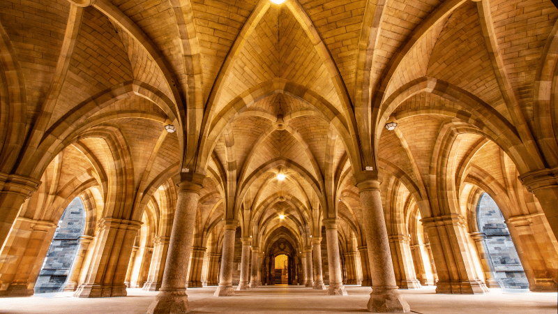 University of Glasgow Cloisters