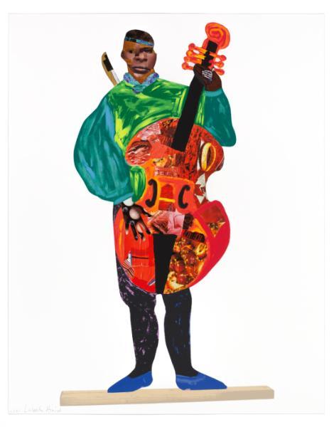 Naming the Money: Kwesi by Lubaina Himid