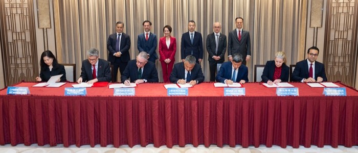 Attendees in Shanghai for the AstraZeneca UK collaboration