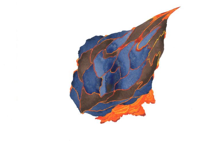 Eldfell Lava Bombs (Collected while still glowing)