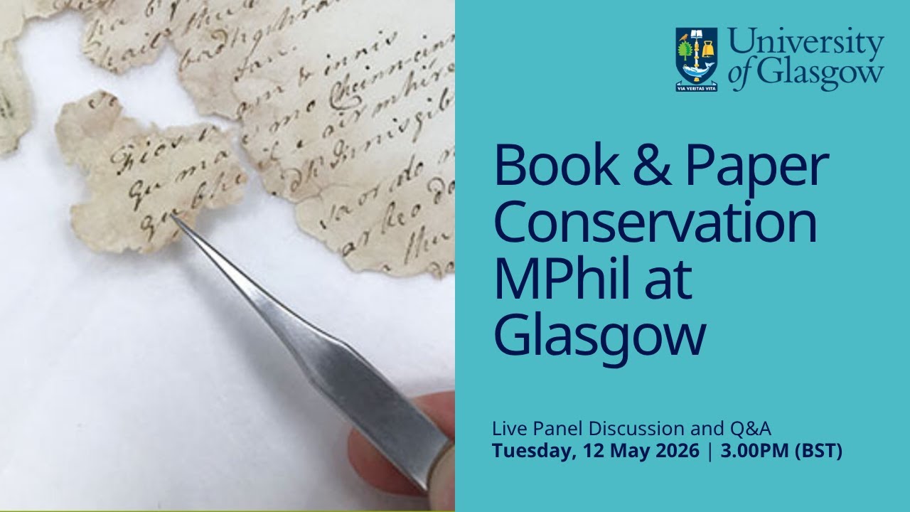 Book & Paper Conservation Panel Discussion and Q&A