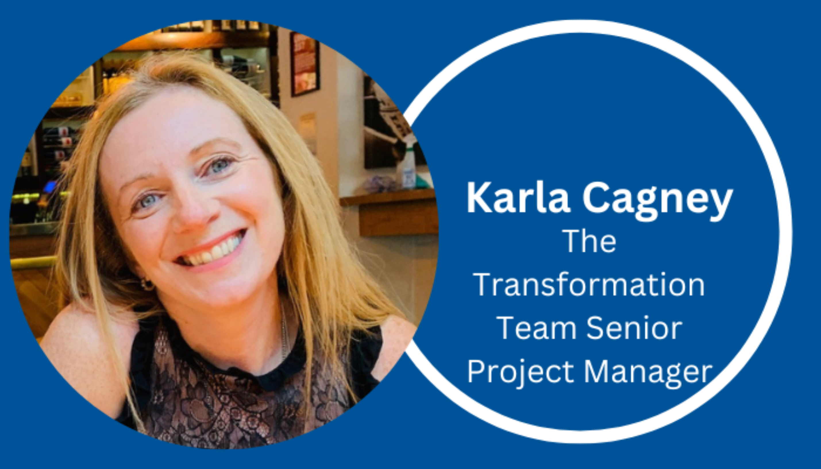 Headshot of Karla Cagney, Senior Project Manager