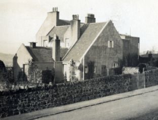 Windyhill, Kilmacolm in 1910.
Original photographs such as this early view of Windyhill will be documented to record changes to the buildings over the years. © The Hunterian Museum and Art Gallery, University of Glasgow 2009.