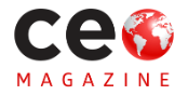 Logo for CEO Magazine without background