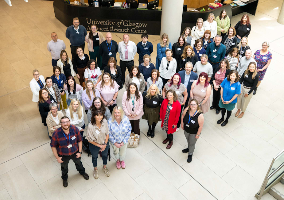 group photo of people attending a conference