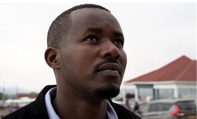 Jerome Irankunda. Credit Why We Dance an portrait of a young Rwandan man from the short film Why We Dance