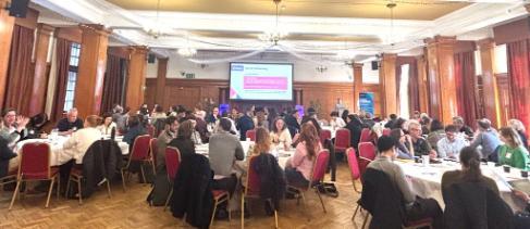 photo of the GUU academic employer networking event