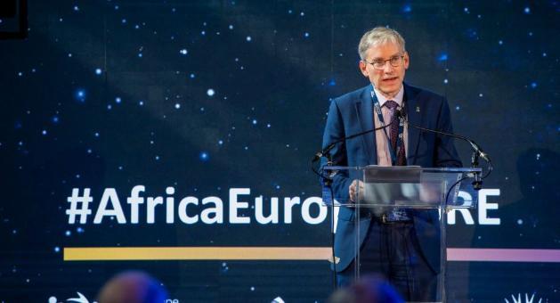 Professor Andy Schofield speaking at the Second Africa-Europe CoRE Conference