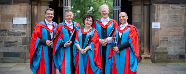 Deacon Blue receiving honorary degree