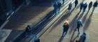 CCTV AI Facial Recognition Camera Zoom in Recognition