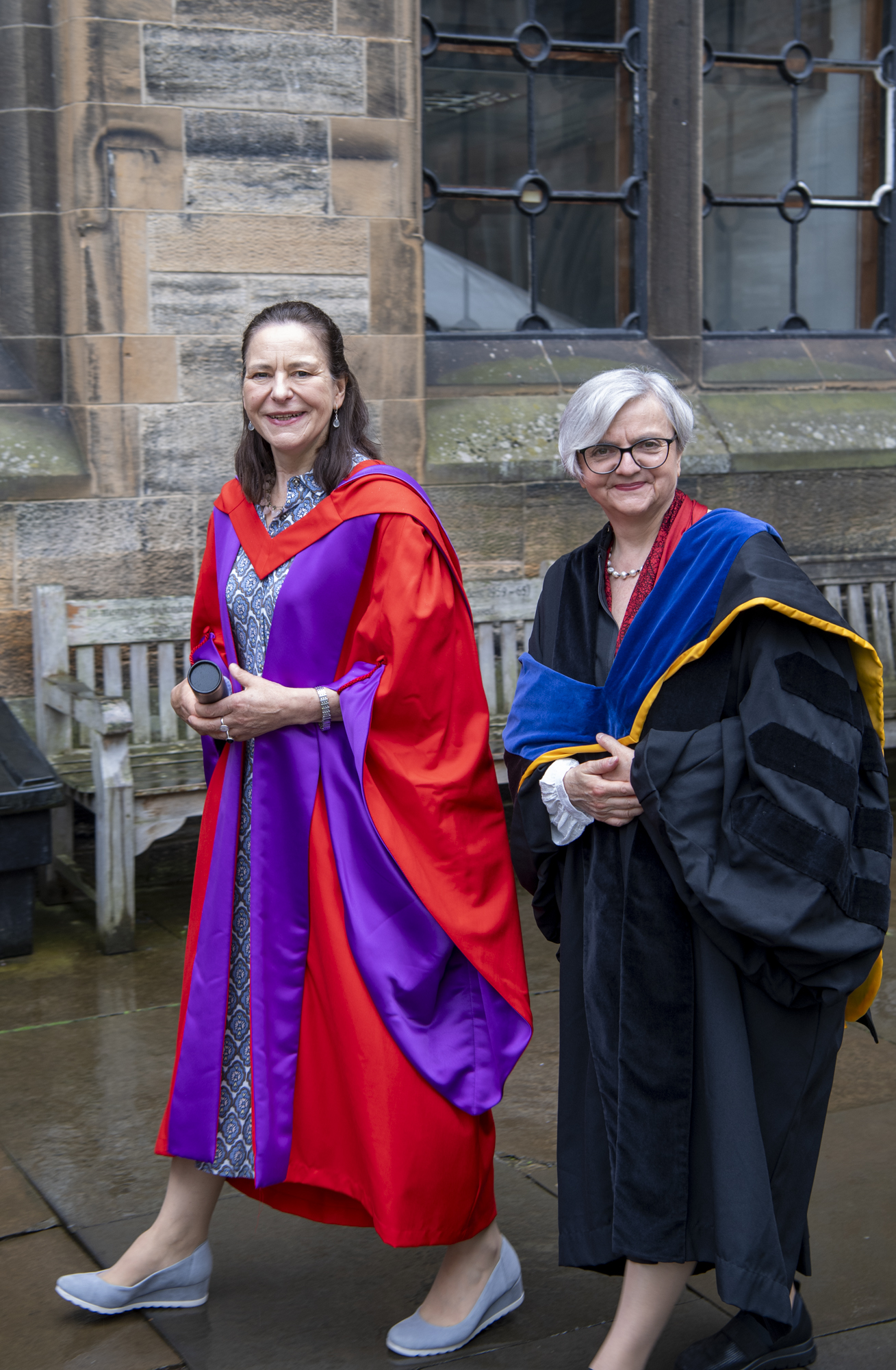 Antonia Lloyd-Jones and Elwira Honorary doctorate ceremony