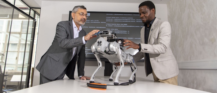 RoboGuide: A robotic guide dog