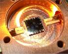 Picture of a superconducting resonator