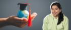 Globe and student picture