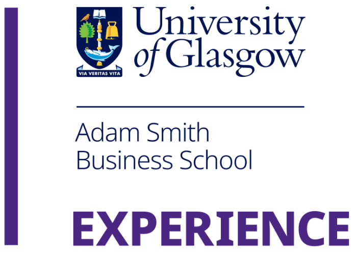 University of Glasgow, Adam Smith Business School, Experience Logo