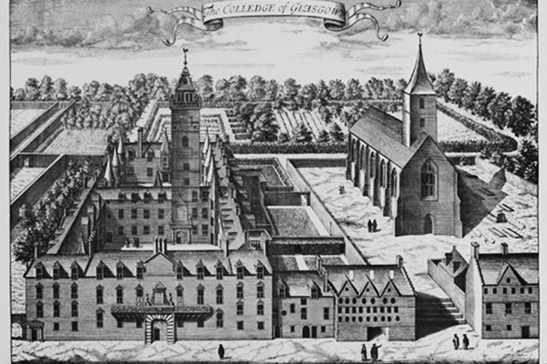 The University on Glasgow’s High Street in the late 1600s when the student population was less than 500. (Image: courtesy Archives & Special Collections) The University on Glasgow’s High Street in the late 1600s when the student population was less than 500. (Image: courtesy Archives & Special Collections)