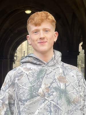 SRC President for 2025–26 Duncan Calvert (MA 2026)
