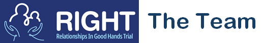 Page heading - new RIGHT logo - the team