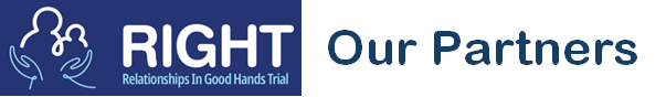 Page heading - new RIGHT logo - our partners