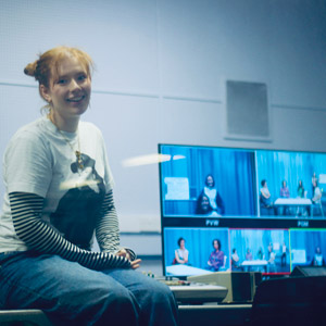 Florence Griffiths (4th year, Film & Television Studies) is GUST Controller for 2026–27