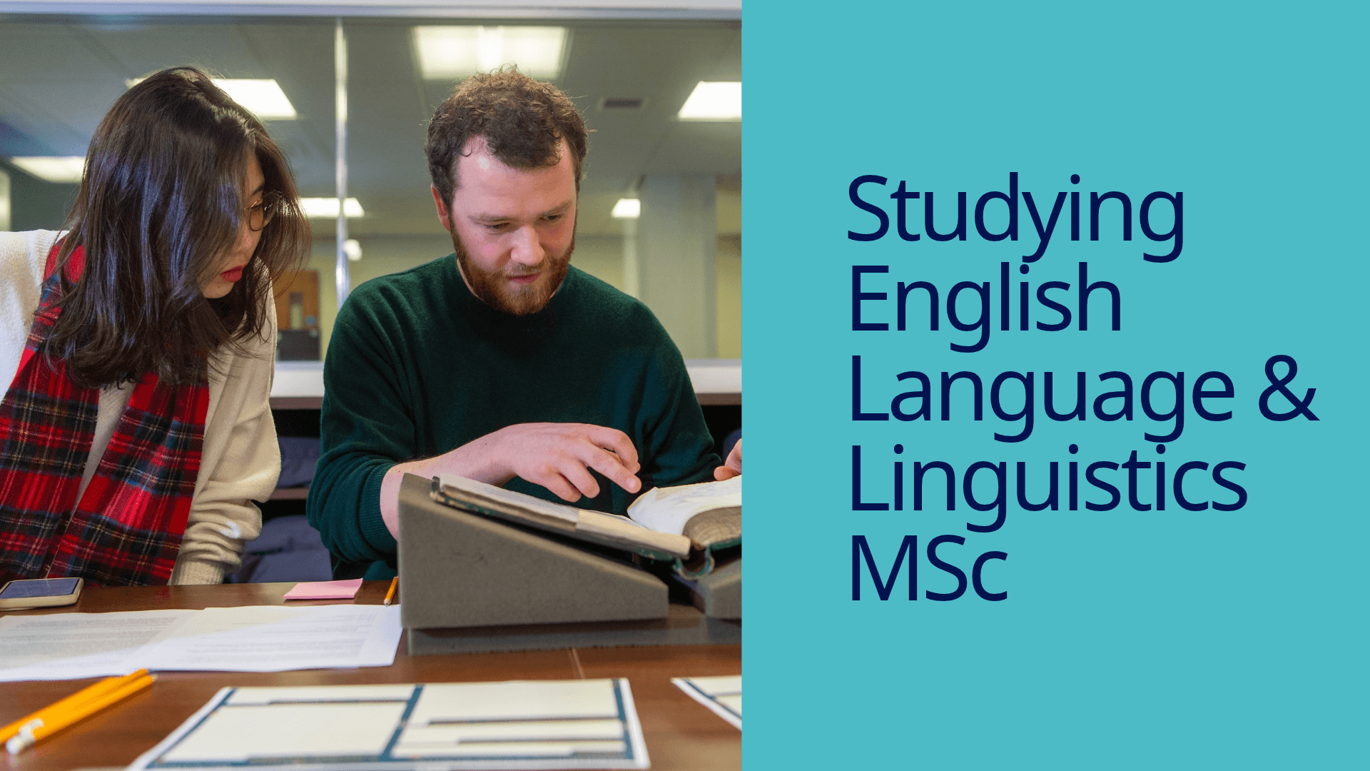 Studying English Language and Linguistics