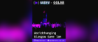 Poster showing the Gilbert Scott Building and 'Worldchanging Glasgow Game Jam'.