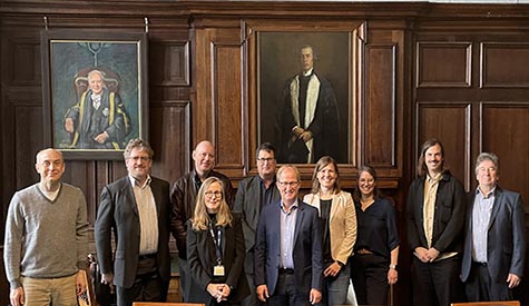 Staff from the University of Glasgow and Leibniz University Hannove