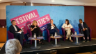 Photo of the Centre for Public Policy panel at the Festival of Politics